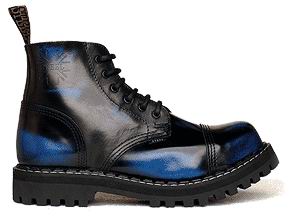 STEEL 6 eyelet shoes blue