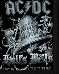 Wallet AC/DC HELLS BELLS - Click Image to Close