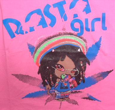 Rasta girl - T-shirt