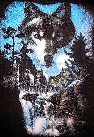 Wolf shirt - Click Image to Close