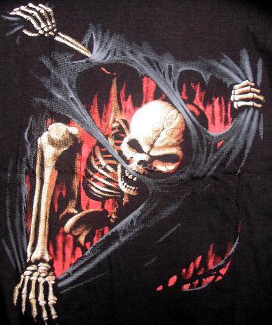 Skeleton web - T-Shirt