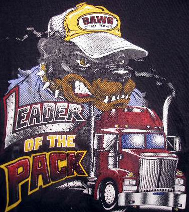 Truck bulldog - T-Shirt