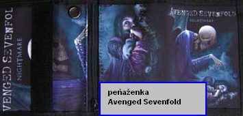 AVENGED SEVENFOLD NIGHTMARE Peňaženka - Kliknutím na obrázok zatvorte -