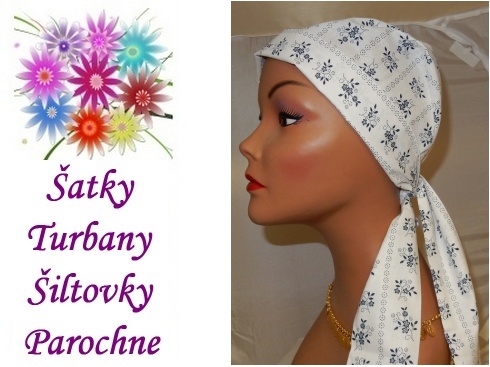 Head scarf with folk motif Anna