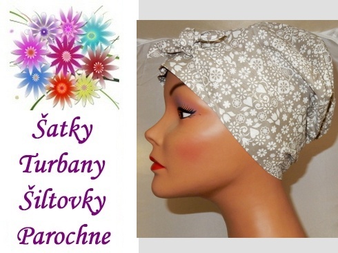 Head scarf with folk motif Janka