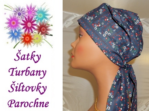 Head scarf with folk motif Kristína