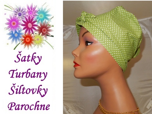 Head scarf with folk motif Monica - Click Image to Close