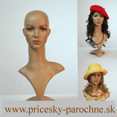 The head stand for wigs and hats
