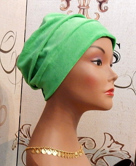 Green cap