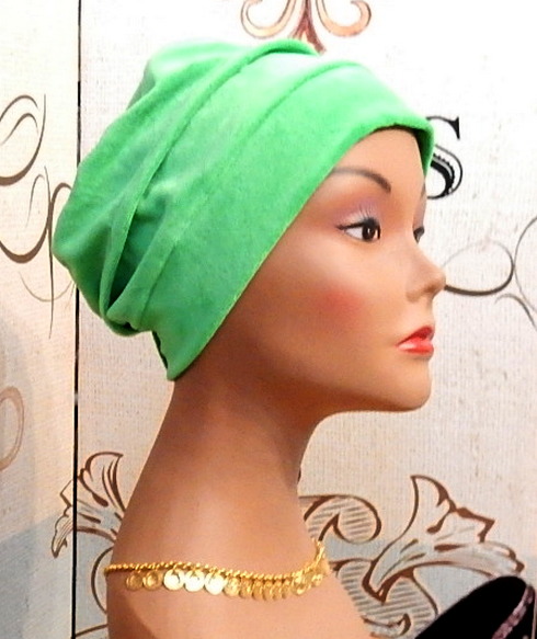 Zelená čepice